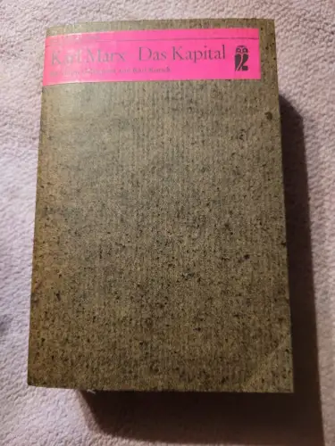Karl Mark - Das Kapital