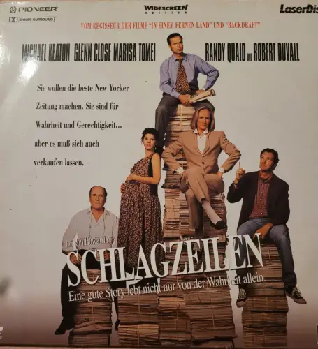 Schlagzeilen (Laserdisc)