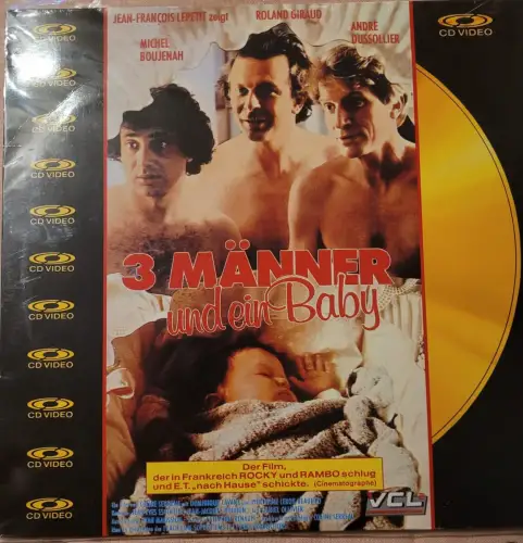 3 Männer und ein Baby (Laserdisc)