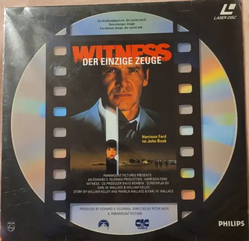 Witness - Der einzige Zeuge (Laserdisc)