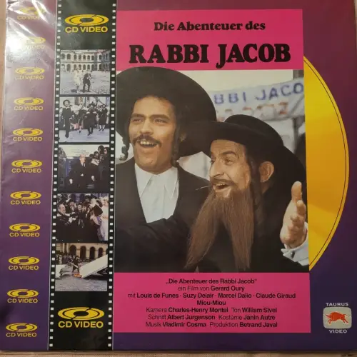 Rabbi Jacob (Laserdisc)