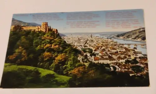 Heidelberg Postkarte: