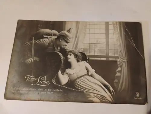 Treue Liebe (4) Postkarte:
