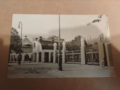 Ausstellung München 1910 Postkarte