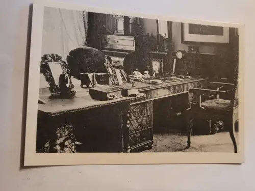 Schreibtisch des Fürsten Bismarck - Friedrichsruh Postkarte: