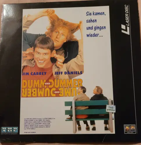 Dumm und Dümmer (Laserdisc)