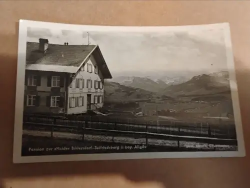 Pension zur Halder Bihlersdorf Postkarte: