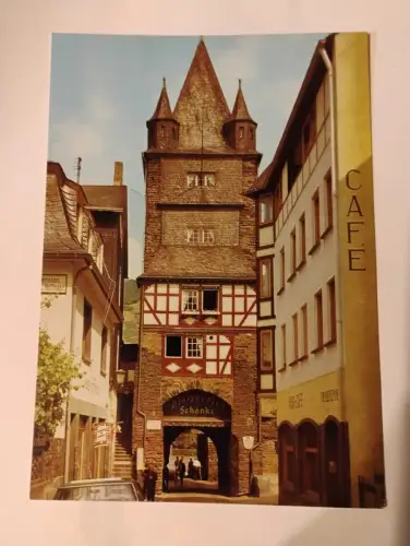 Bacharach am Rhein - Pfalzgrafen Schänke Postkarte: