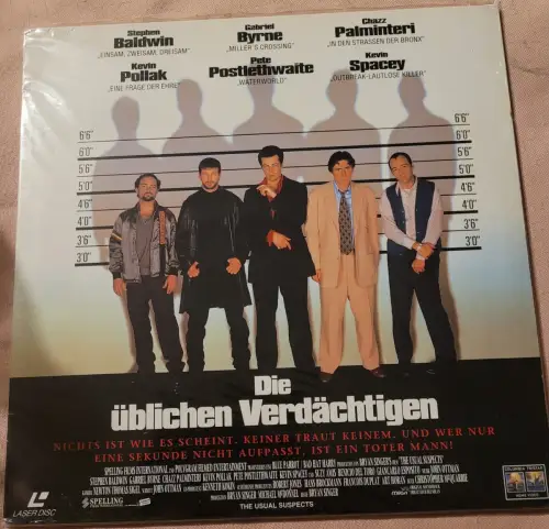 Die üblichen Verdächtigen (Laserdisc)