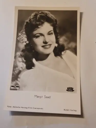 Margit Saad (2) Postkarte: