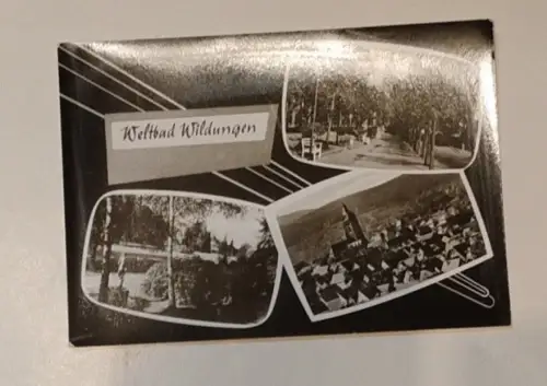 Weltbad Wildungen Postkarte: