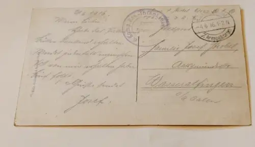 Vue sur le Vieil Escaut Postkarte: