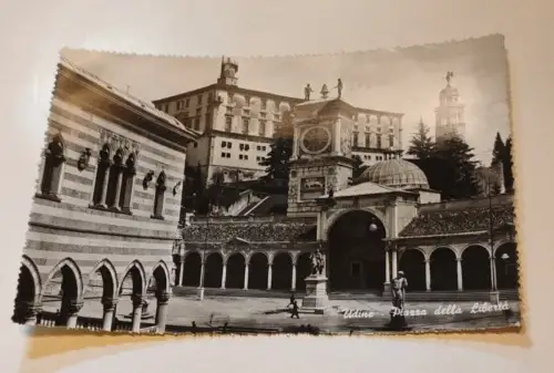 Udine Piazza della Liberta Postkarte: