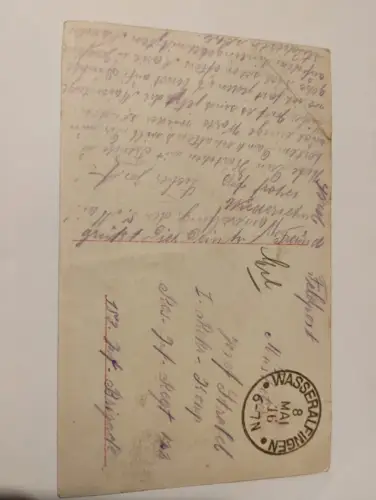 Treue Liebe Postkarte: