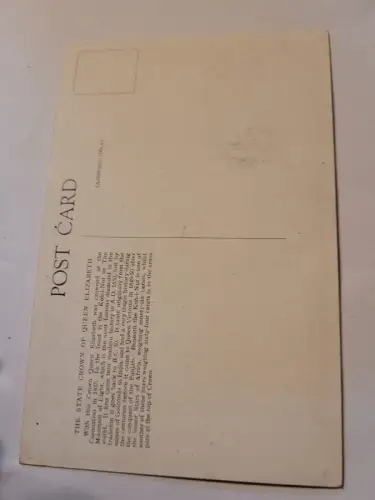 The State Crown Postkarte: