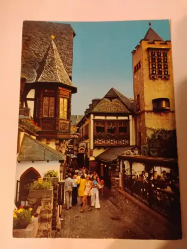 Rüdesheim am Rhein - Drosselgasse Postkarte: