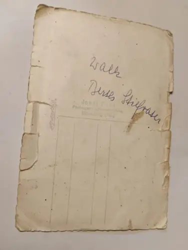 Alter Soldat Postkarte: