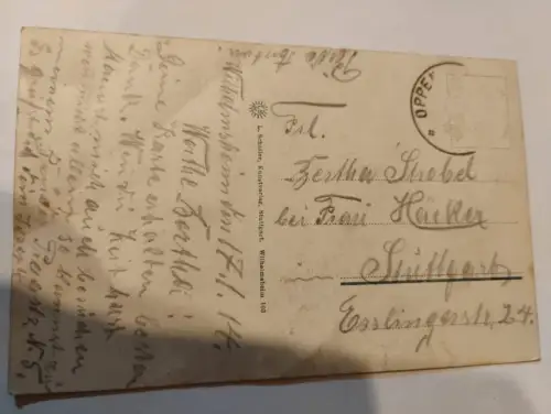 Wilhelmsheim Postkarte: