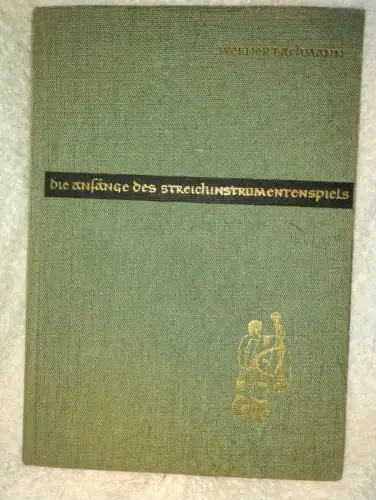 Die Anfänge des Streichinstrumentenspielers Werner Bachmann: