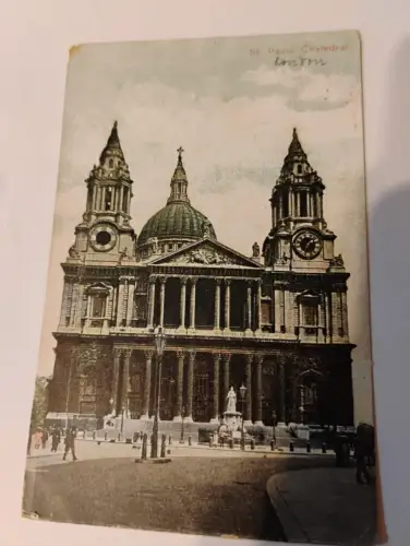 St. Pauls Chatedral Postkarte: