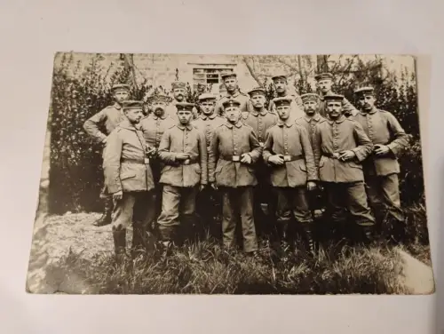 15 Soldaten Postkarte:
