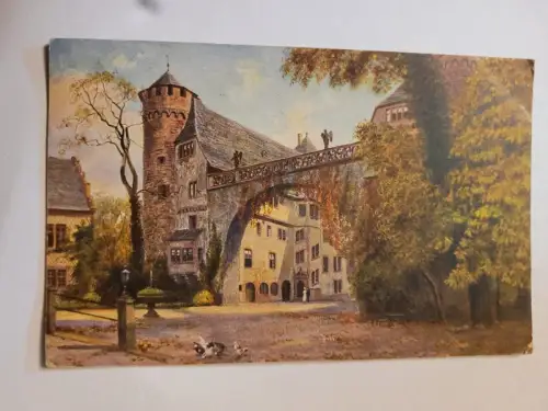 Schloss Fürstenau i. O. Postkarte: