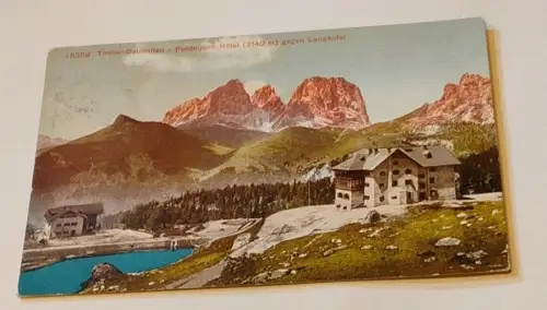 Tiroler Dolomiten - Podoijoch Hotel Postkarte: