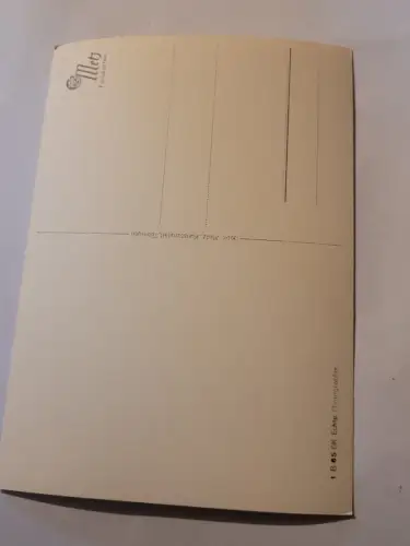 An steilem Hang Postkarte: