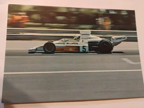 Yardley Mc. Laren F.1 Postkarte:
