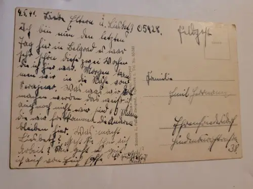 Beograd - Une partie de Kalemegdan Postkarte: