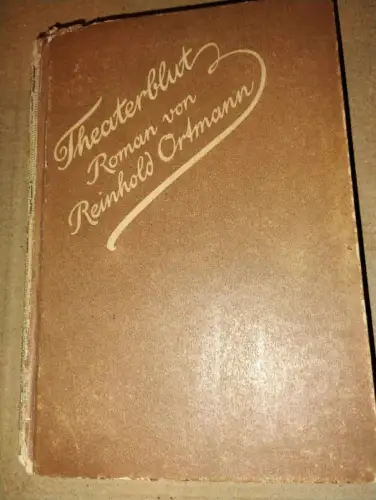 Theaterblut Reinhold Ortmann: