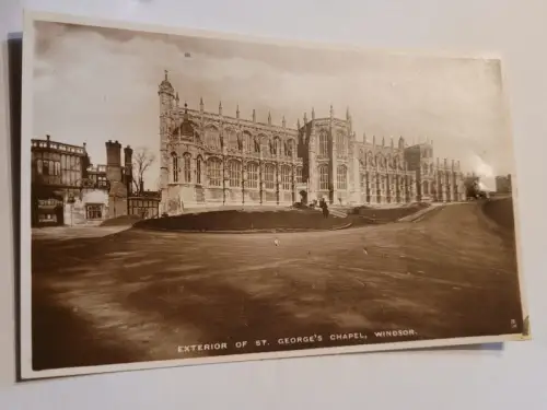 St George´s Chapel Windsor Postkarte: