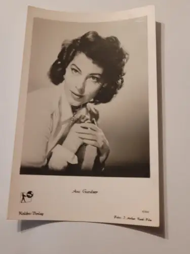 Ava Gardner Postkarte: