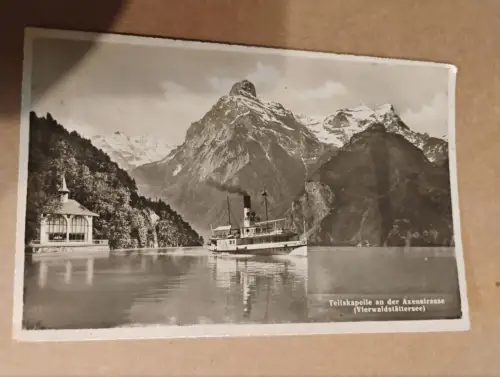 Tellskapelle an der Axenstrasse Postkarte: