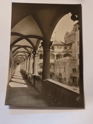 Alt-Stuttgart - Innenhof im alten Schloß 1930 Postkarte: