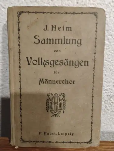 Sammlung von Volksgesängen Helm: