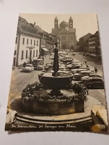 Der Kaiserdom zu Speyer am Rhein Postkarte: