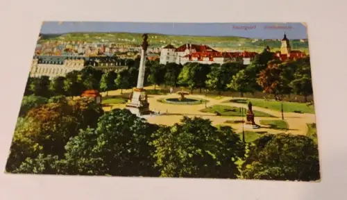 Stuttgart - Schloßplatz Postkarte: