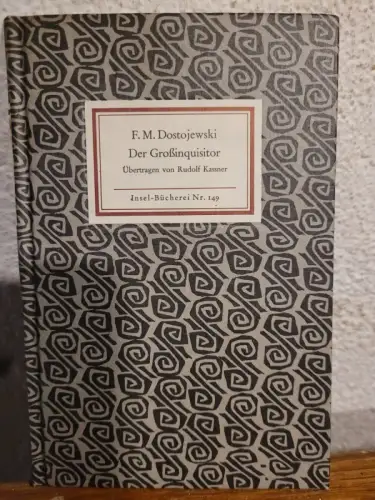 Der Großinquisitor F. M. Dostojewski: