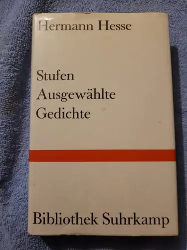 Stufen - Ausgew. Gedichte. Hesse, Hermann: