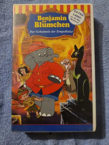 Benjamin Blümchen - Das Geheimnis der Tempelkatze (VHS)