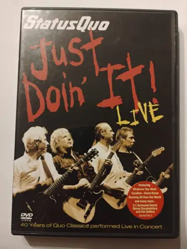Status Quo - Just Doin´ IT Live (DVD)