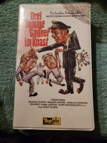 Drei lustige Gauner im Knast (VHS)