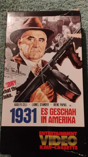 1931 Es geschah in Amerika (VHS)