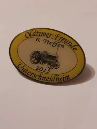 Pin - Oldtimer Freunde - 6 Treffen Unterschneidheim 2015