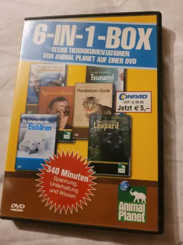 6 Animal Planet Dokumentationen (DVD)
