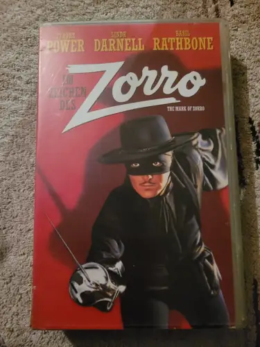 Im Zeichen des Zorro [VHS]