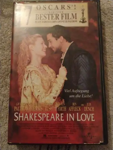 Shakespeare in Love [Verleihversion] [VHS]