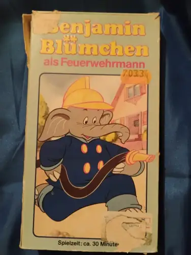 Benjamin Blümchen als Feuerwehrmann (VHS)