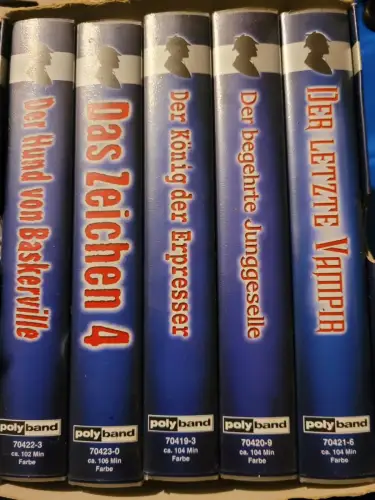 Sherlock Holmes - 5 Film Collection (VHS)